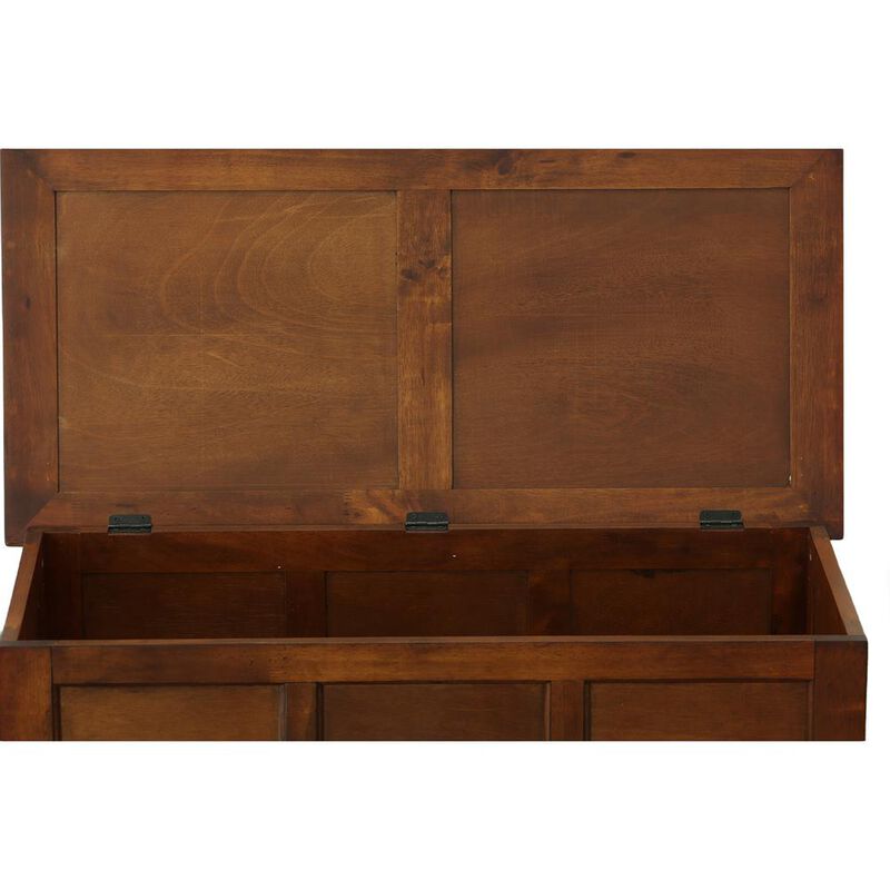Carolina Living Camden Blanket Chest - Chestnut