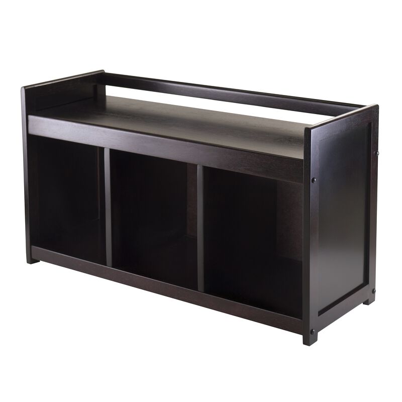 Winsome Addison Bench, Only Ben, Dark Espresso