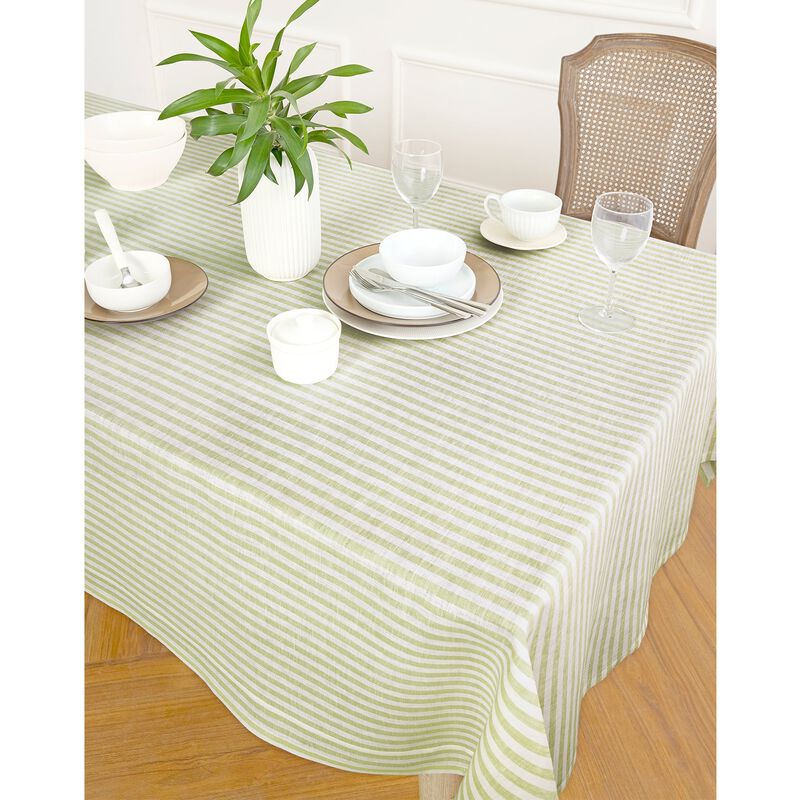 Linen Tablecloth - Amalfi Stripe image number 2
