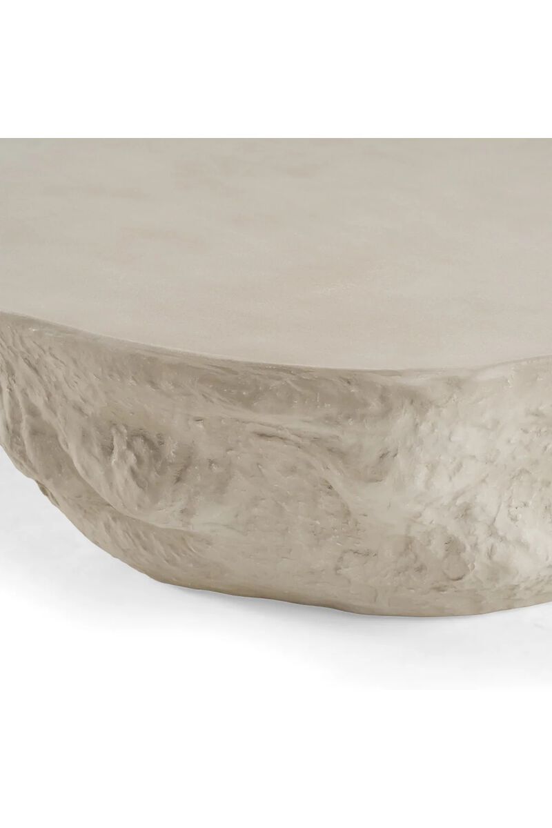 Beige Concrete Coffee Table | OROA Modern Tyrel image number 3