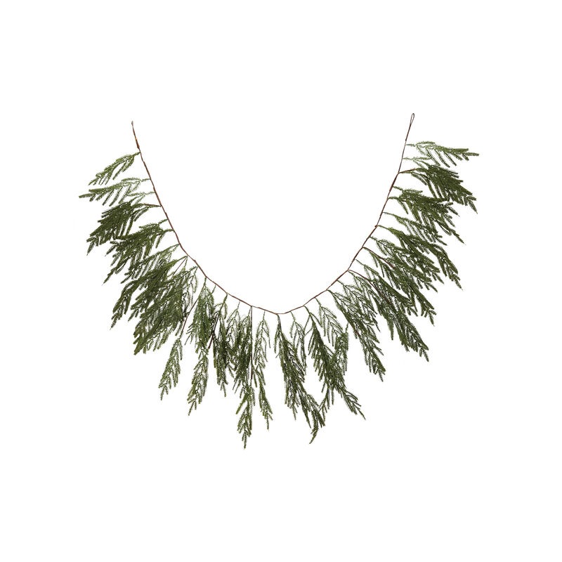 Faux Cypress Garland, Natural image number 0
