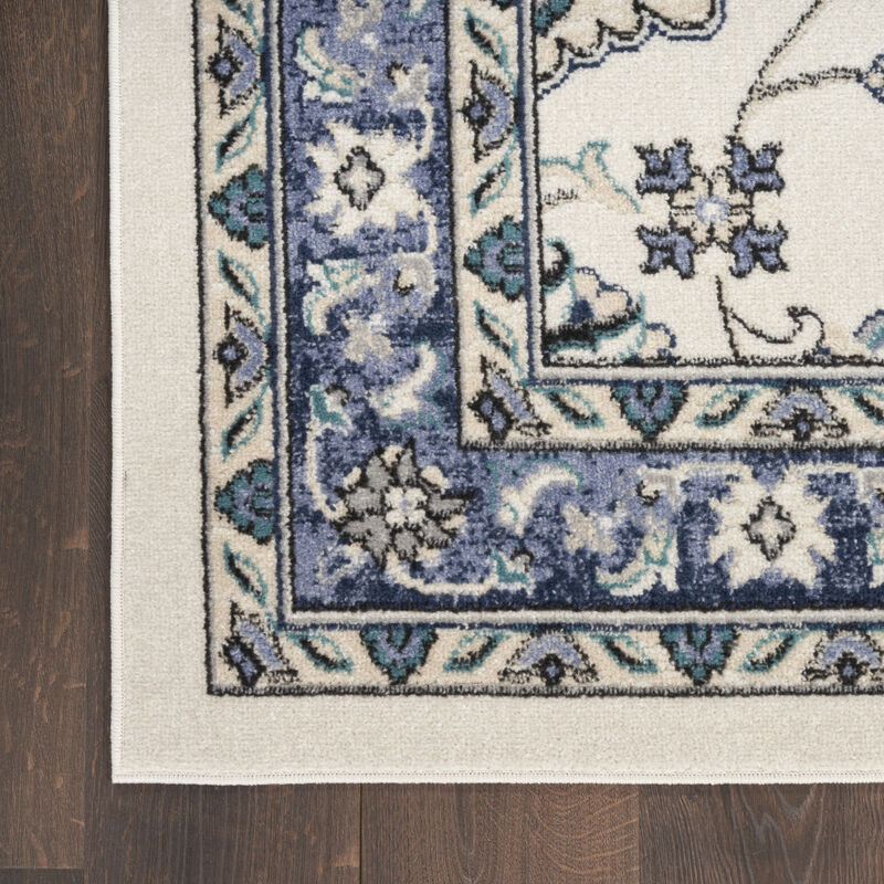 HomeRoots Floral Indoor Outdoor Area Rug image number 2