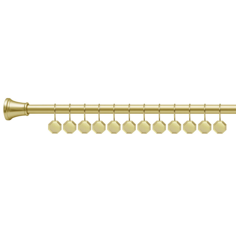 Zinc Shower Curtain Hooks, Set of 12 image number 6