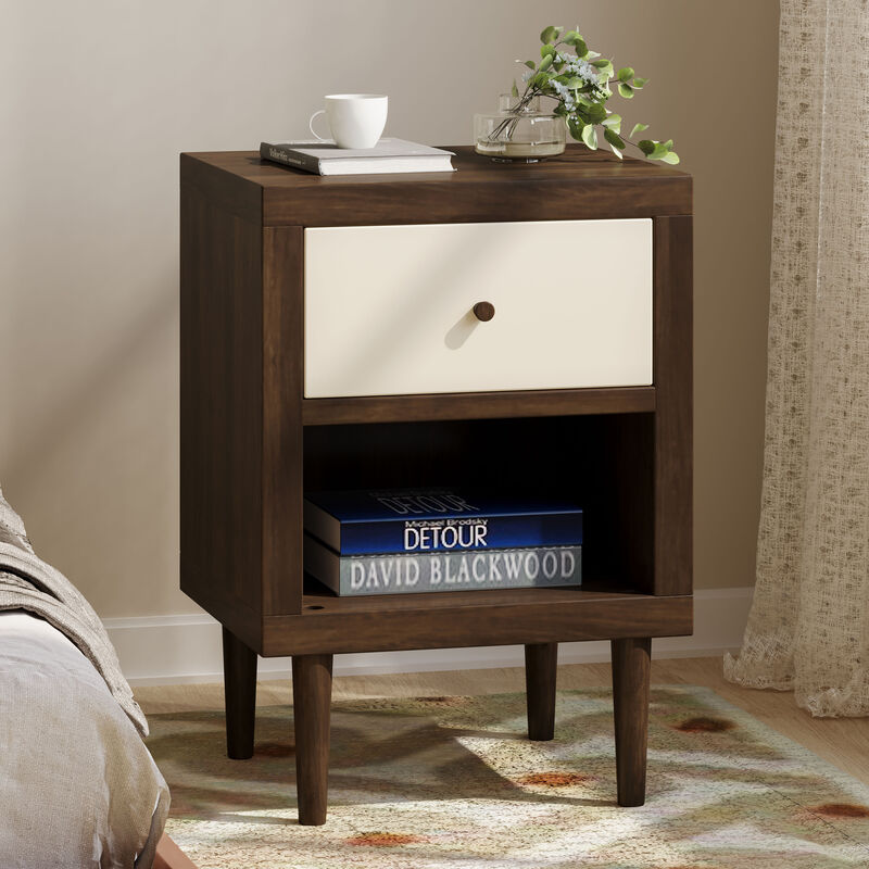 Streamdale Bedside Organizer Bold Style, Ample Storage, Effortless Assembly