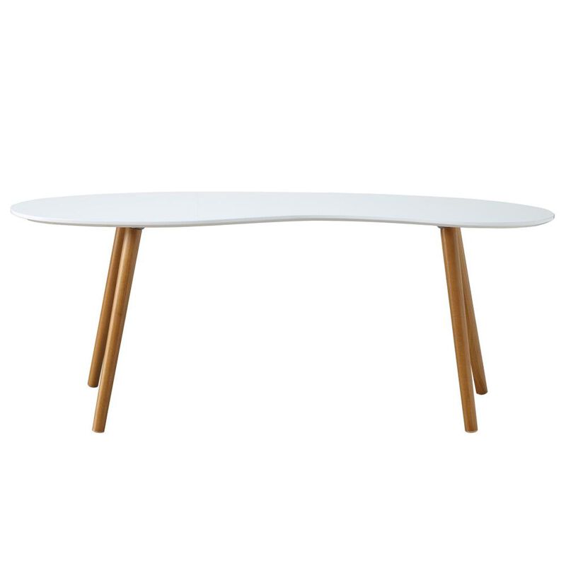 Convience Concept, Inc. Oslo Bean Shaped Coffee Table