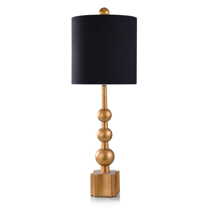 20th Century Gold Poly Lamp II