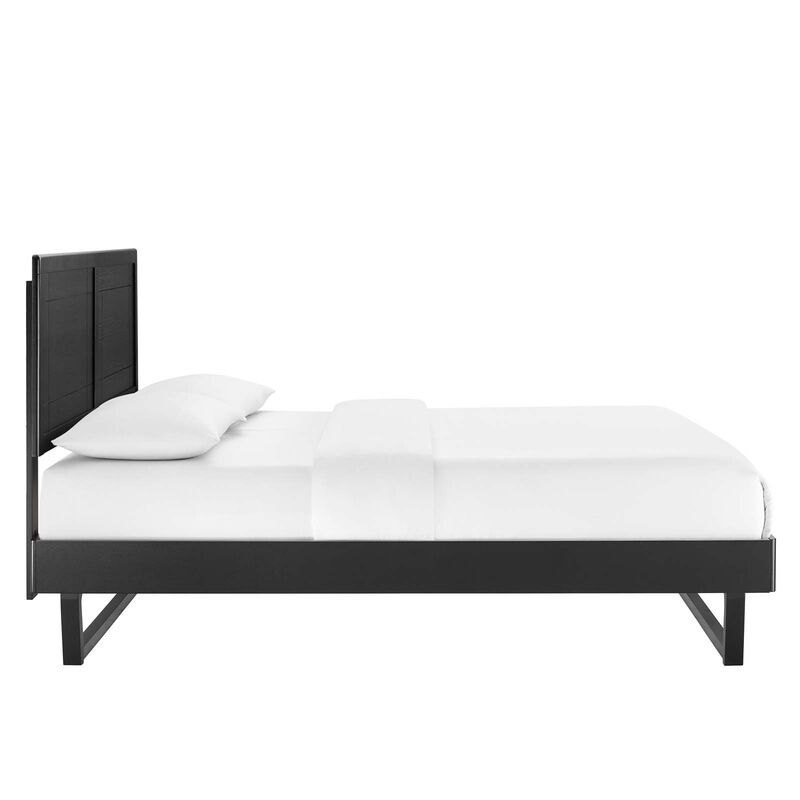 Modway - Marlee Full Wood Platform Bed with Angular Frame