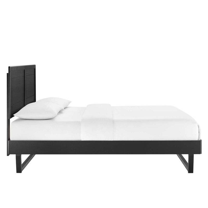Modway - Marlee Full Wood Platform Bed with Angular Frame image number 3