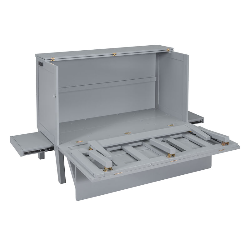 Merax Murphy Bed with Removable Shelves