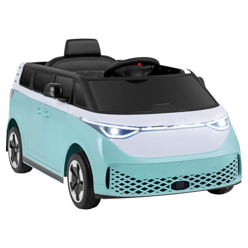 Kids 12V Electric Ride On Bus with LED Lights and Music for Garden Play image number 0