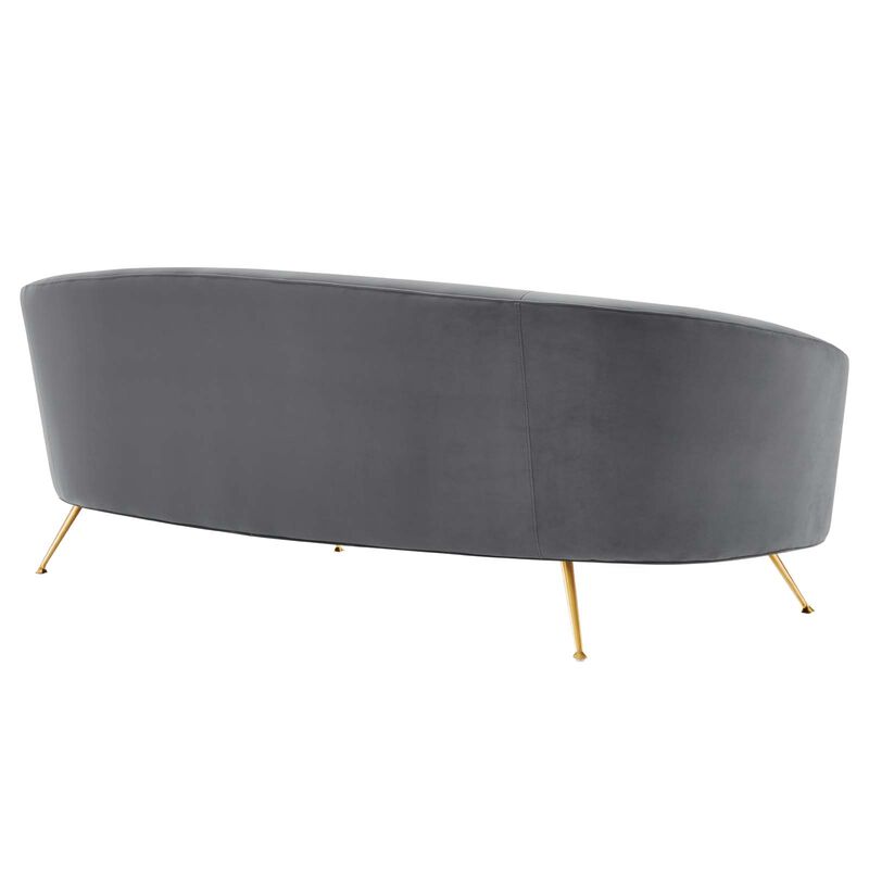 Marchesa Upholstered Performance Velvet Sofa image number 5