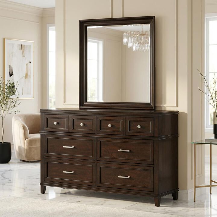 Cherry Nova Ii Landscape Mirror