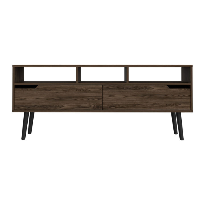Frufgi Open Shelves Tv Stand
