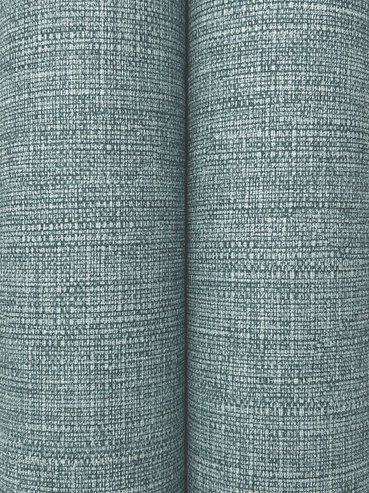 Terrene Teal Faux Linen Wallpaper