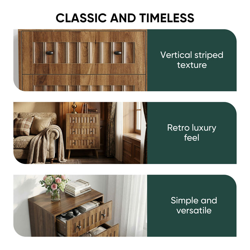 Montzi 3 drawer dresser image number 3