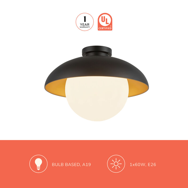 Rubio 12 in 1 Light Flush Mount image number 7