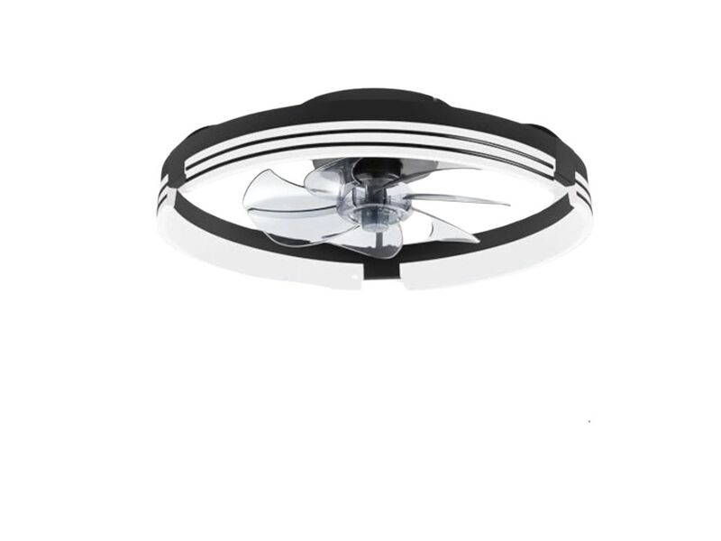 Low Profile Ceiling Fans Lights Remote 20 Inch Flush Mount Fan Light 3000K 6000K image number 0