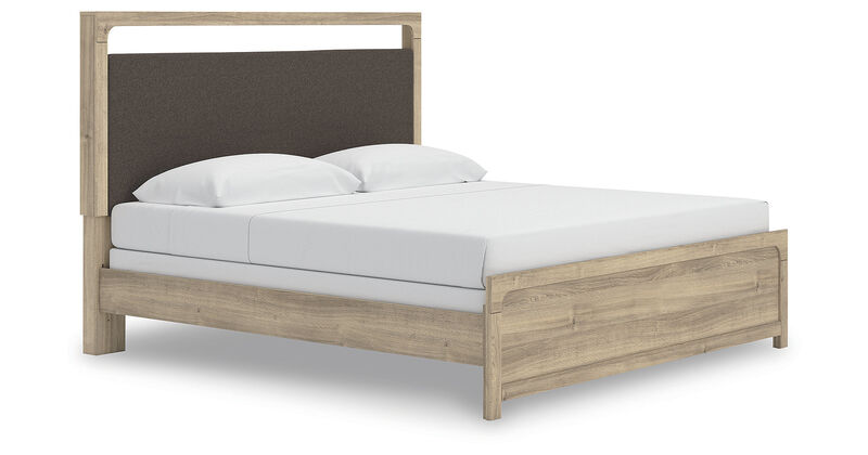 Hollymount Upholstered Panel Bed image number 0