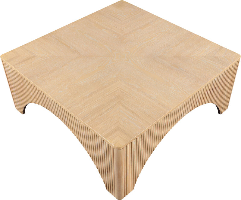 Meridian Furniture Eloise Natural Oak Veneer Coffee Table