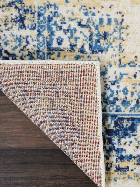 Grafix GRF14 White 3'9" x 5'9" Rug