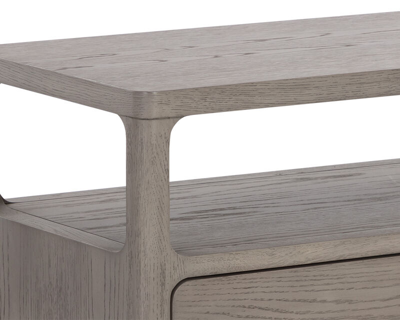 Redwood Grey Nightstand image number 4