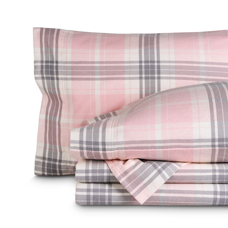 Soft & Cozy 100% Cotton Flannel Printed Pattern Sheet Set image number 0