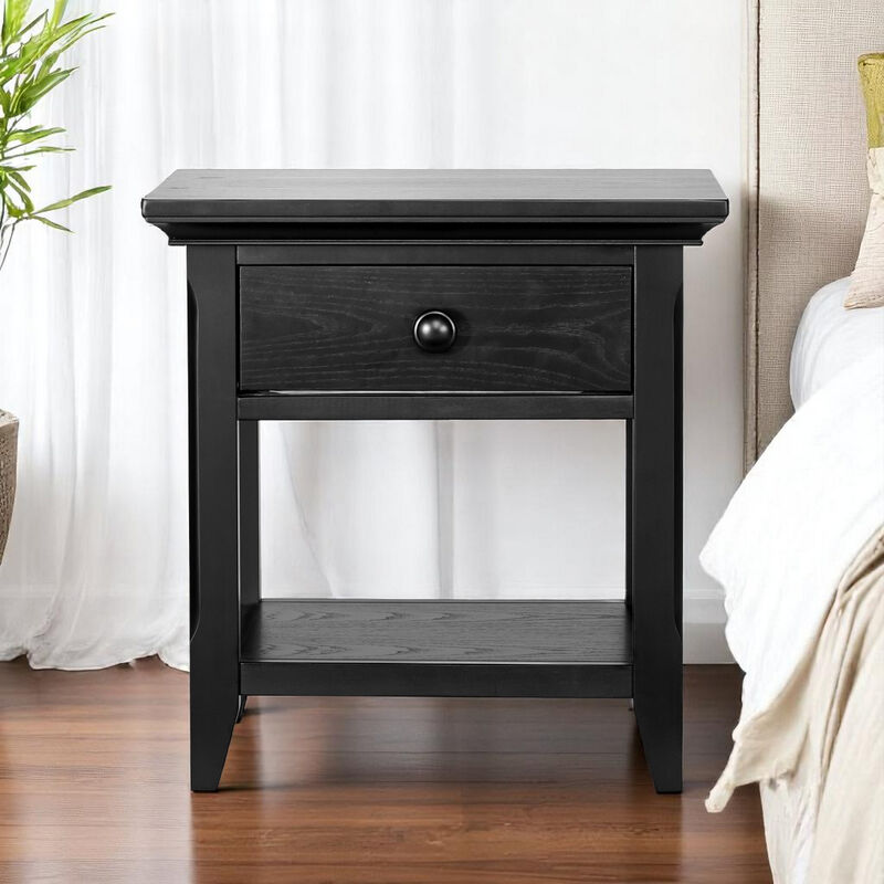 One Drawer Bedside Table – Space-Saving Nightstand