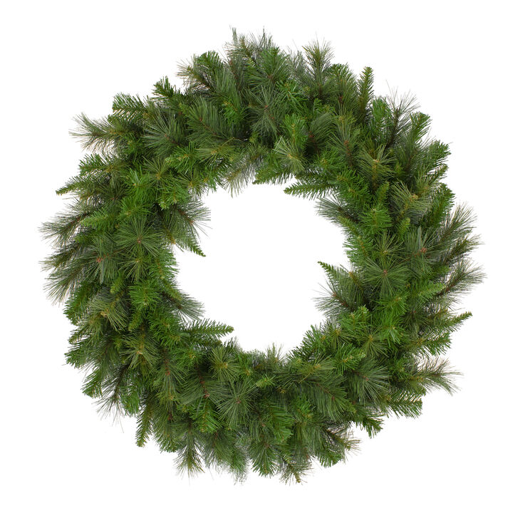 Canyon Pine Mixed Artificial Christmas Wreath  36-Inch  Unlit
