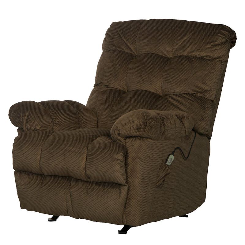 Catnapper Nettles Chaise Rocker Recliner w/Deluxe Heat/Massage