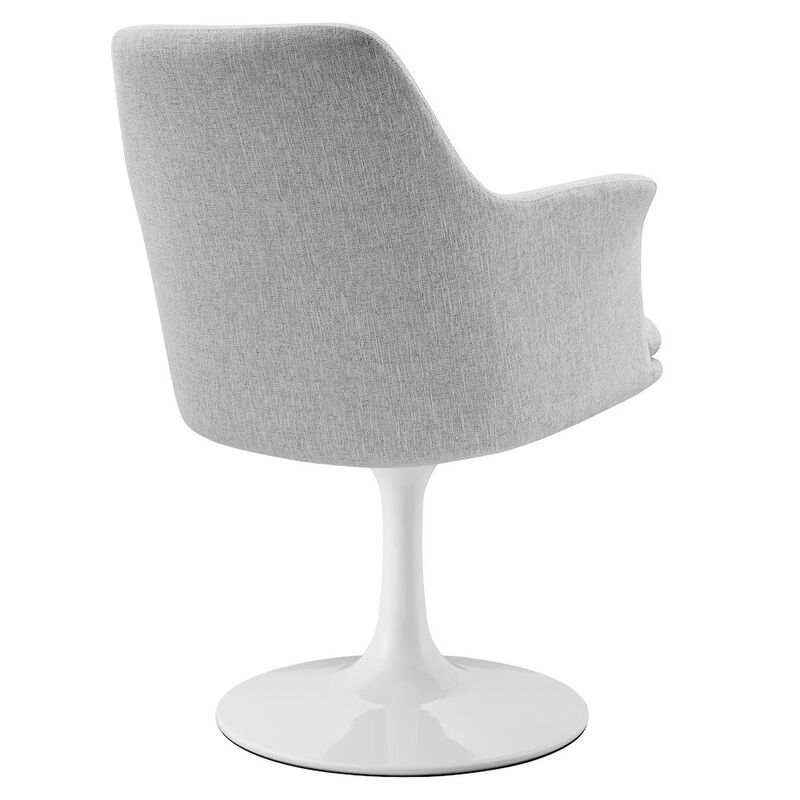 Lippa Swivel Dining Upholstered Armchair image number 4