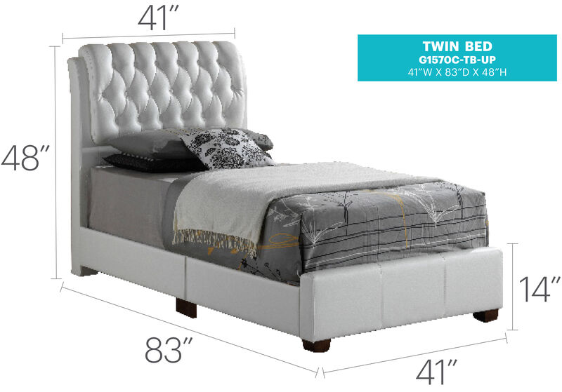 Marilla Twin Panel Beds