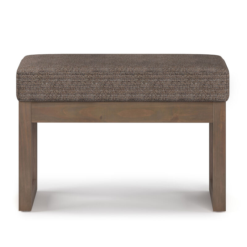 Milltown 26 in Wide Rectangle Footstool Small Ottoman Bench