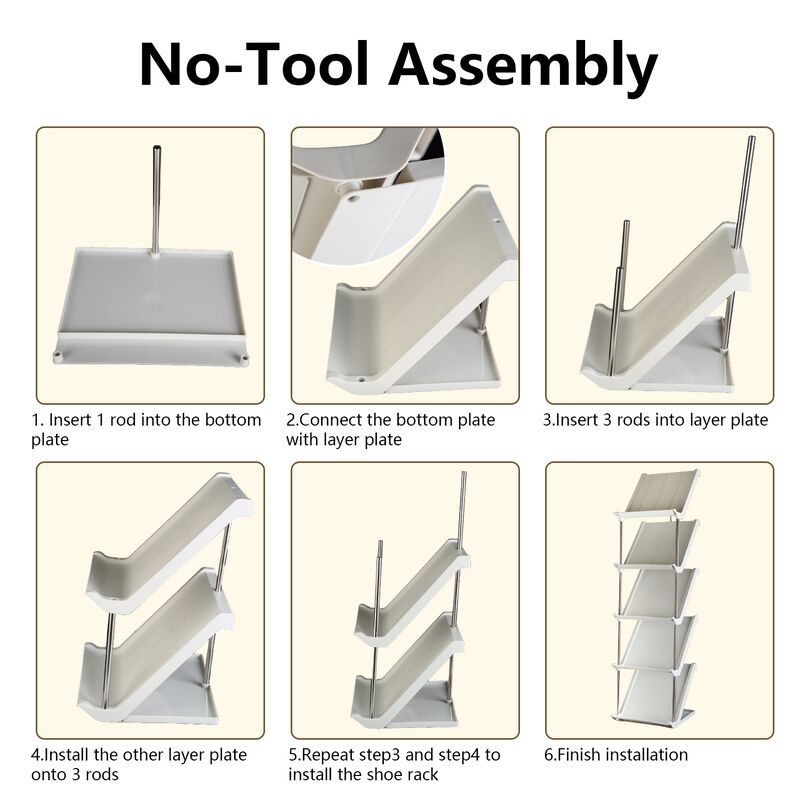 8 Tier Vertical Show Rack Narrow