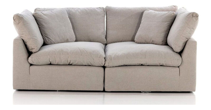 Stevie 2-Piece Sectional Loveseat in Flannel image number 0