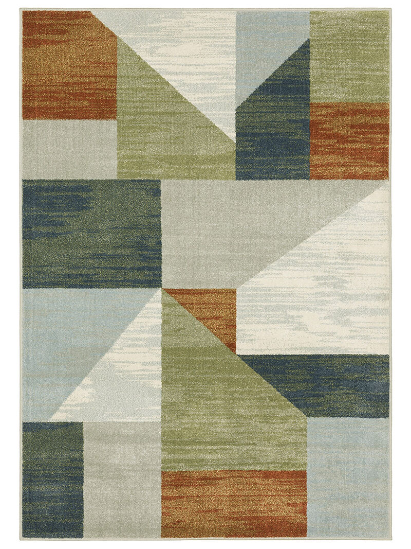 Branson 11A 7'10" x 10' Beige Rug image number 0