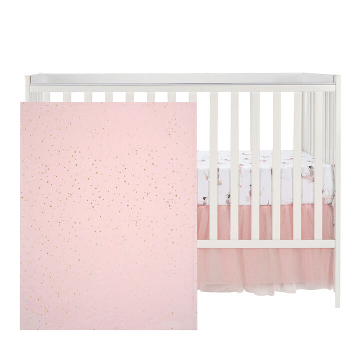 Lambs & Ivy Ballerina Baby 3-Piece Infant Nursery Baby Crib Bedding Set - Pink