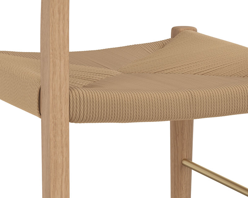 Bondi Light Oak Counter Stool
