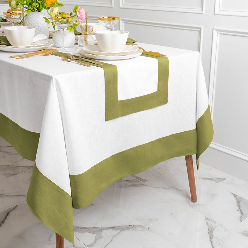 Christmas Linen Tablecloth - Contempo, Solino Home