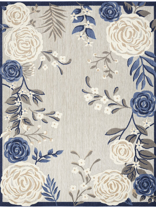 Aloha ALH32 Blue/Gray 9' x 12' Rug