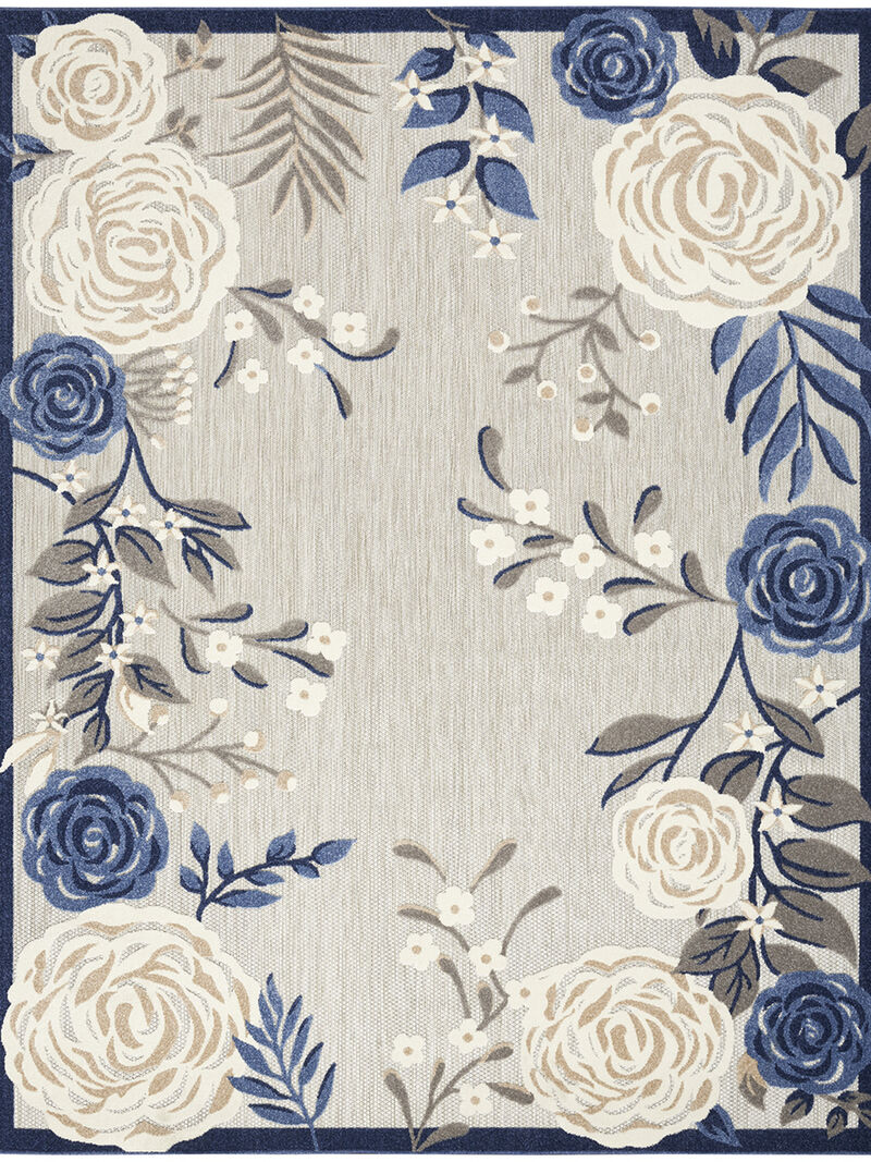 Aloha ALH32 Blue/Gray 9' x 12' Rug
