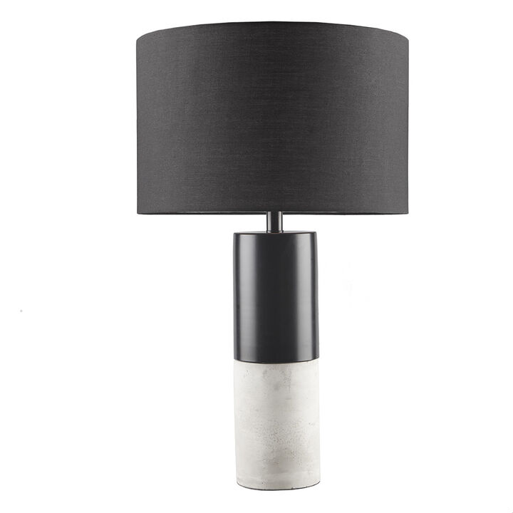 Gracie Mills Eveline Modern Concrete Table Lamp