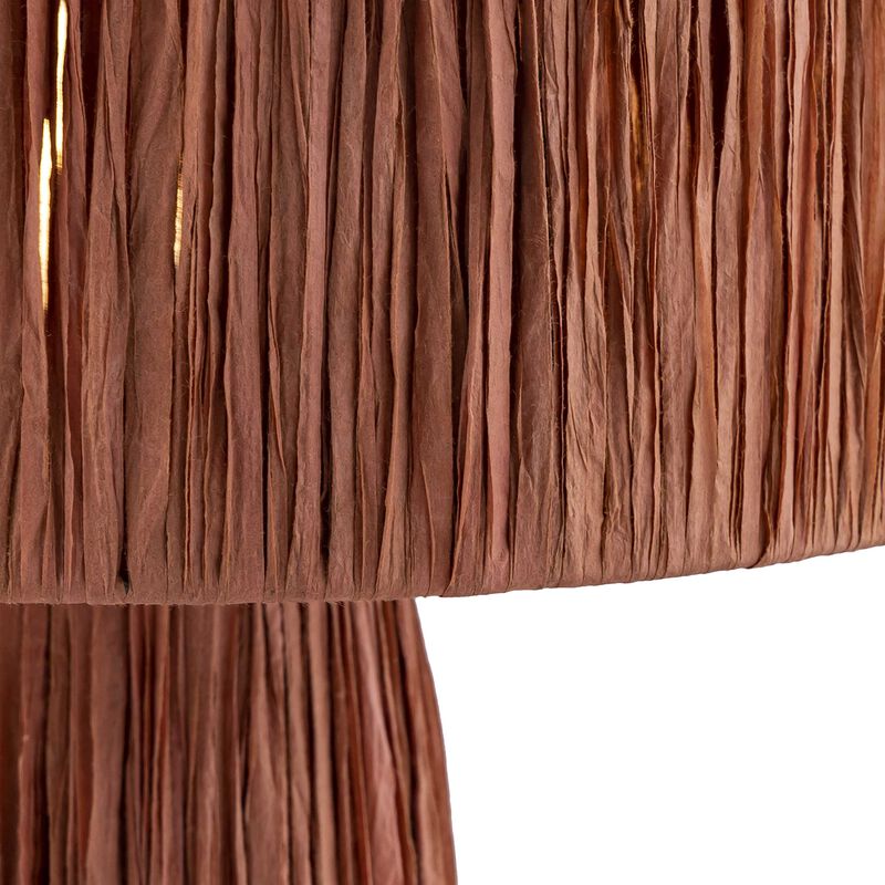Shelby Raffia Brick Table Lamp image number 5