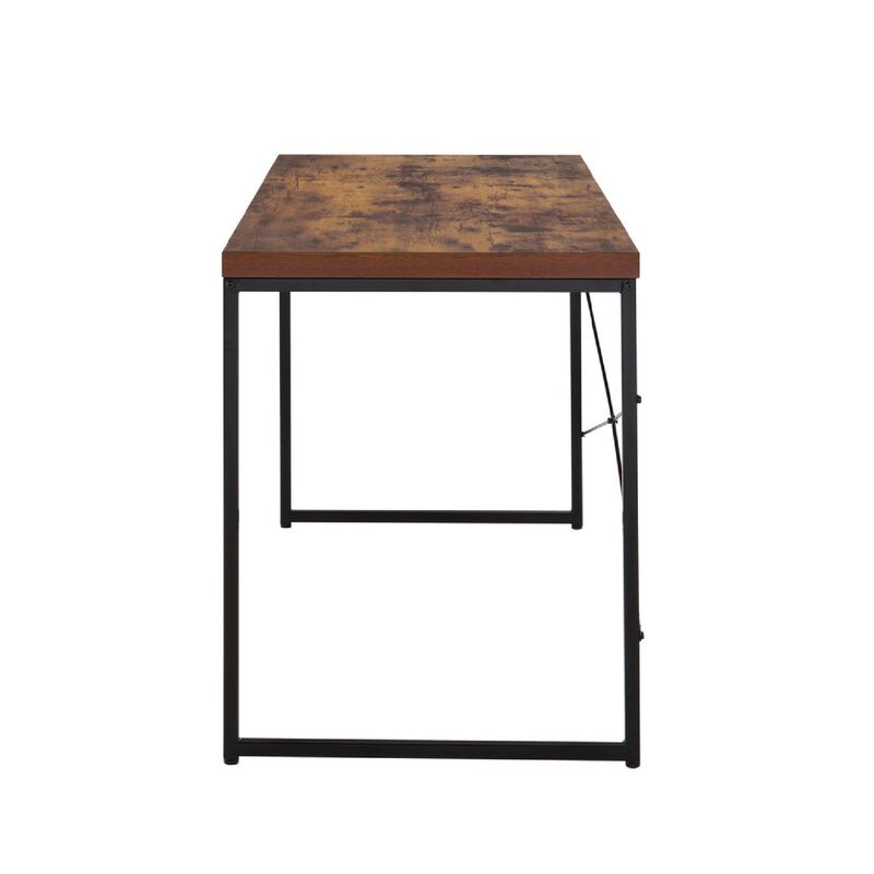 ACME Bob Writing Desk(Same AC00906), Weathered Oak & Black image number 2
