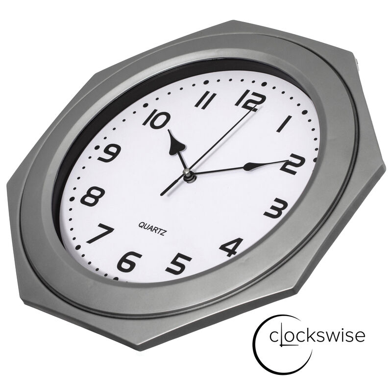 Clockswise 12-inch Non-Ticking