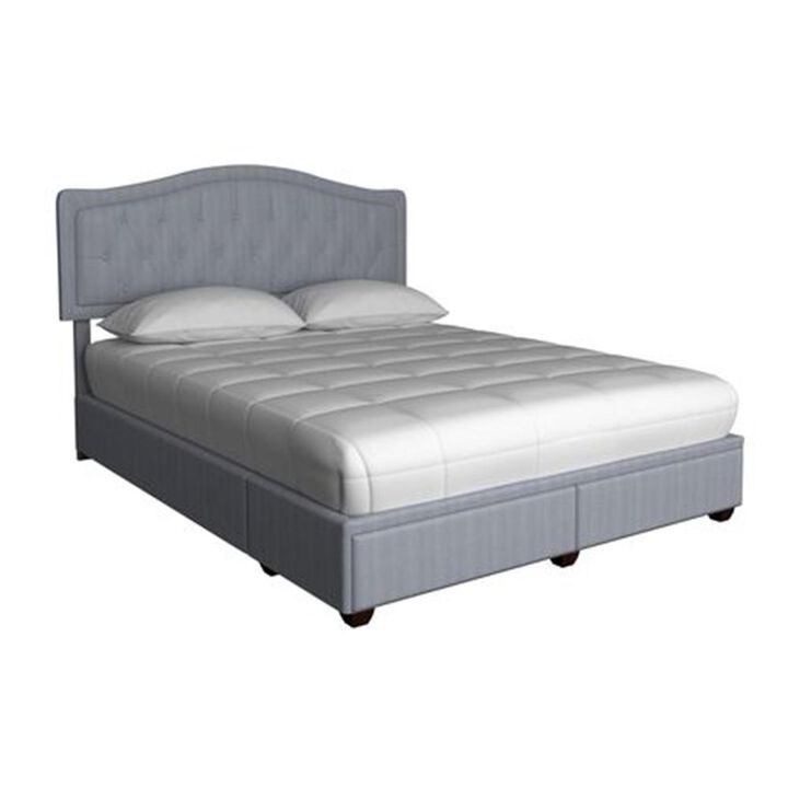 Elise Upholstered King Storage Bed In A Box