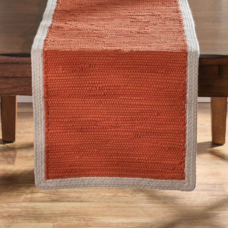 Split P Dune Black Table Runner 14" x 54" image number 1