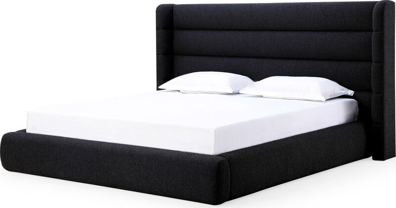 Frank Queen Bed in Black image number 1