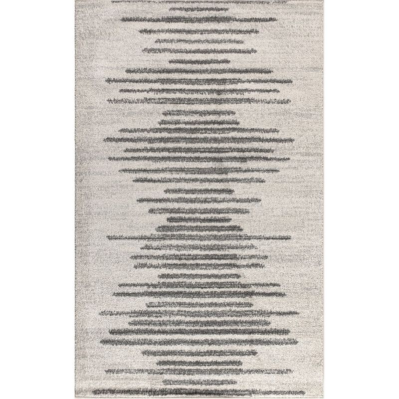Aya Berber Stripe Geometric Area Rug