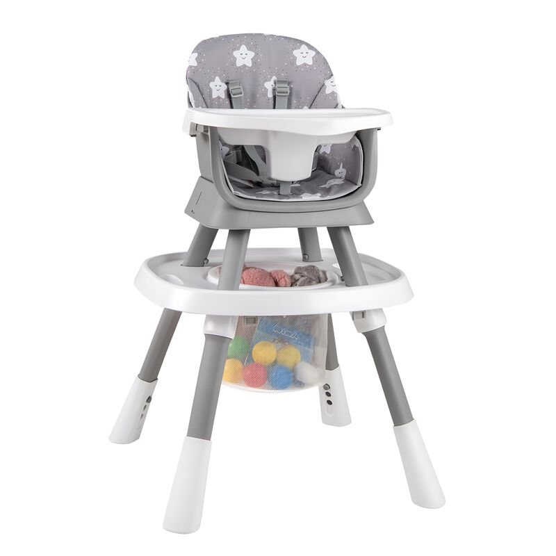 Convertible 16 in 1 Baby Highchair with Activity Center for Toddlers and Infants image number 0