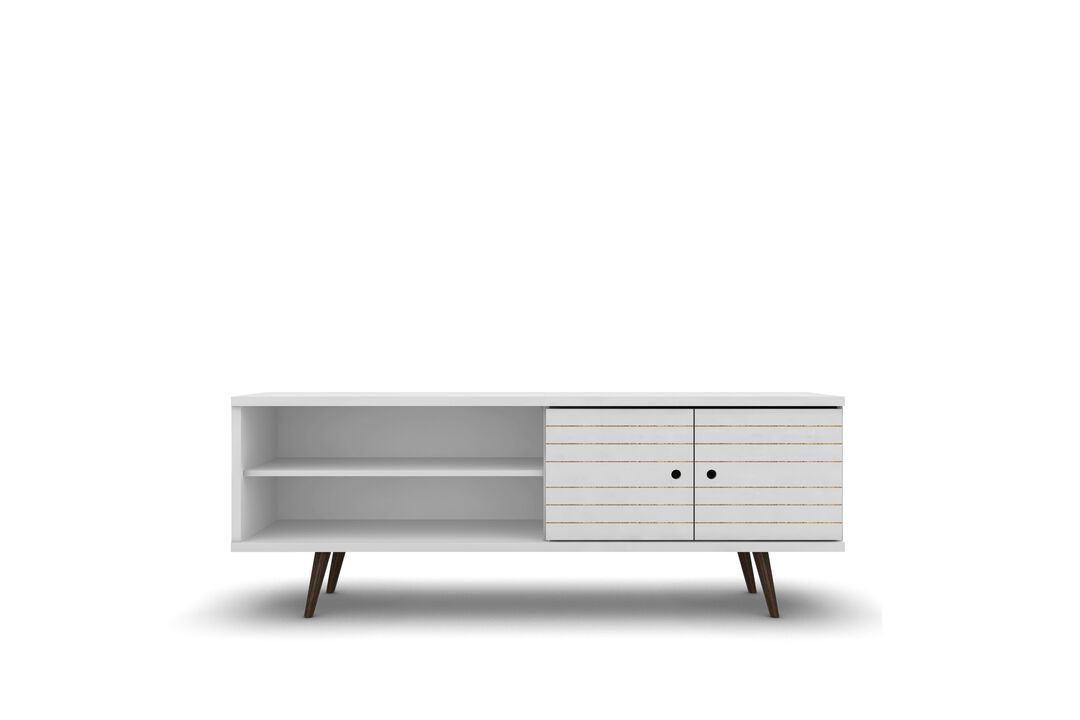 Liberty Large TV Stand in White